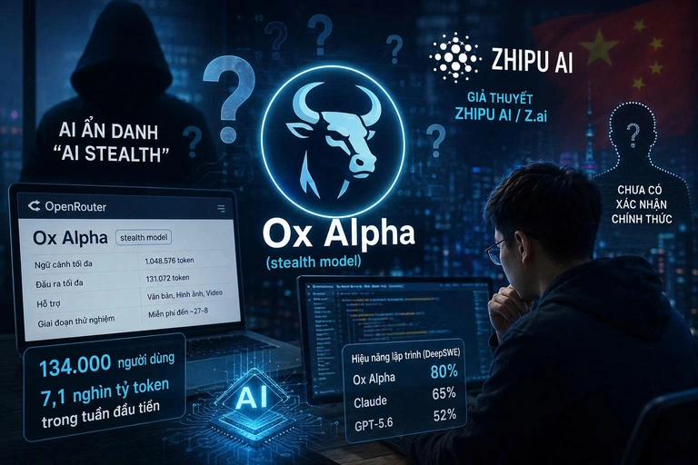 AI ẩn danh Ox Alpha gây sốt: Có phải 'hàng' Trung Quốc?